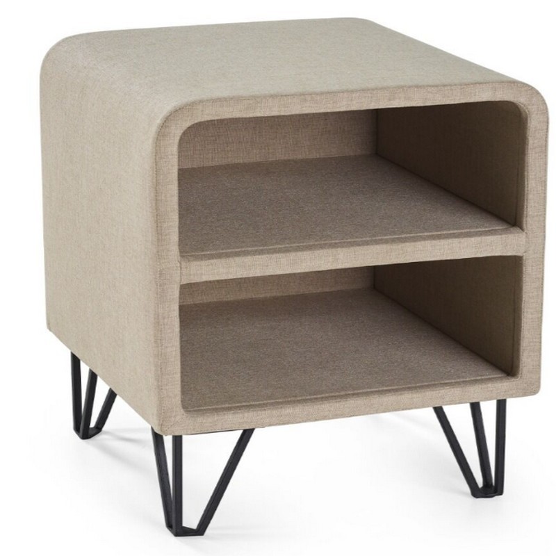 nightstand wooden bamboo KD nightstand 1