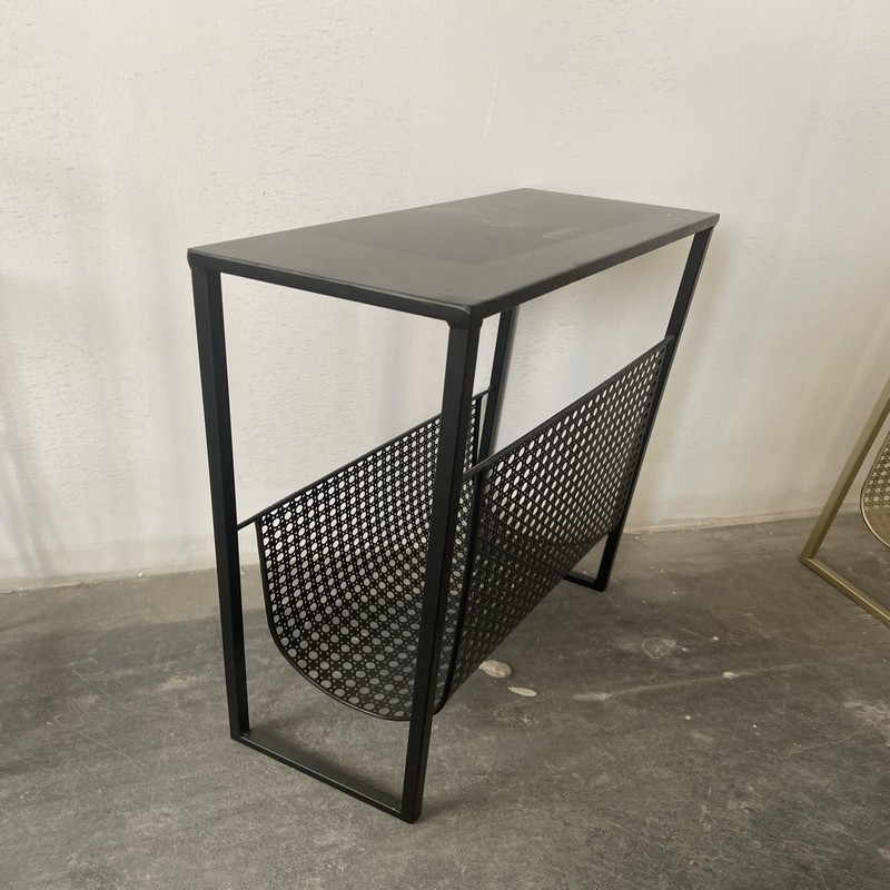 other furnitures wooden metal side table tea table KD multi tier flowerpot holder 2